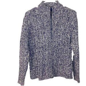 Janie and Jack Toddler Boys Knit Full Zip Sweater Size 12